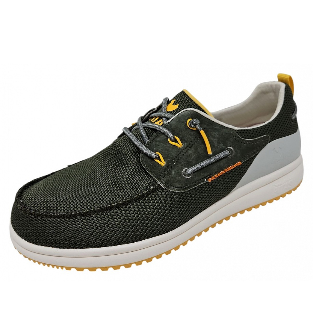 Pitas Leinenschuh Grün