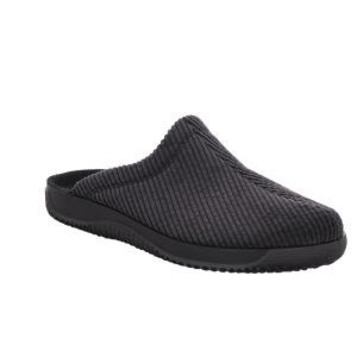 Rohde Cord schwarz Hausschuh Schwarz