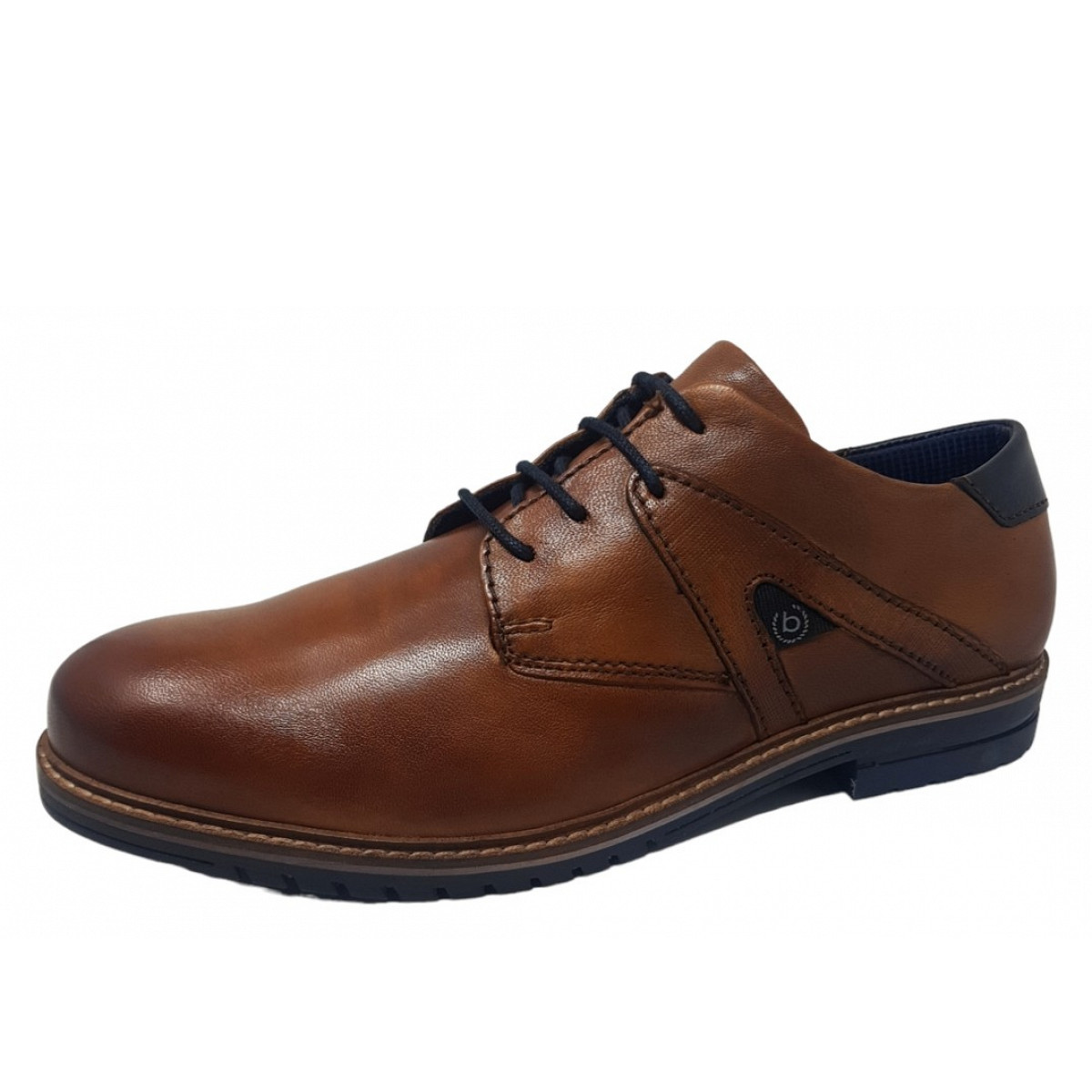 Bugatti Canto  eleganter Schnürer Braun