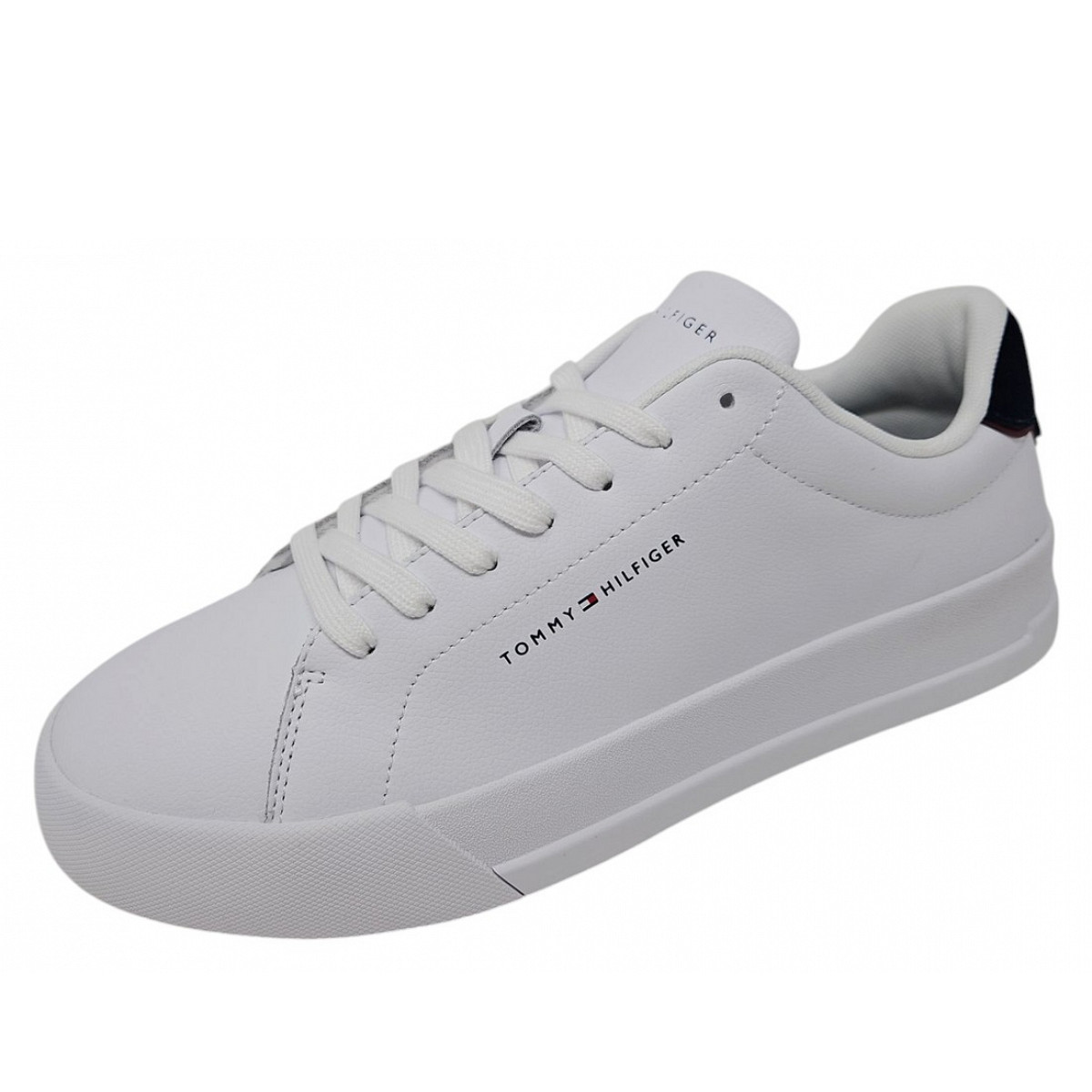 Tommy Hilfiger TH Court LTH Detail Ess. Sneaker Weiß
