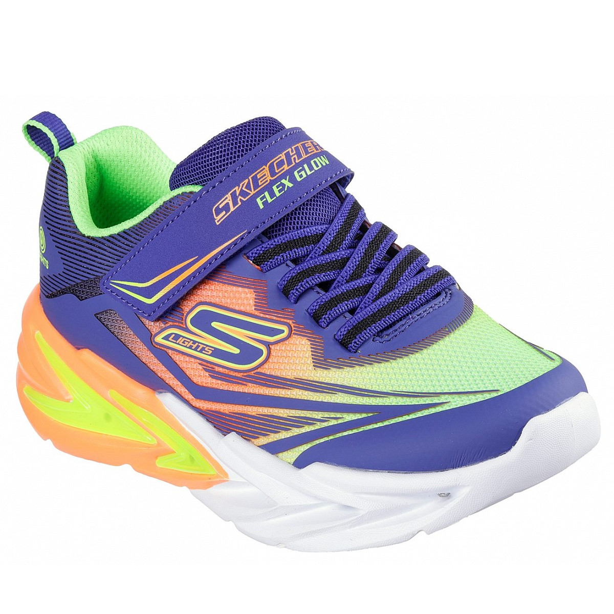 Skechers Flew Glow Ultra Sneaker Blau