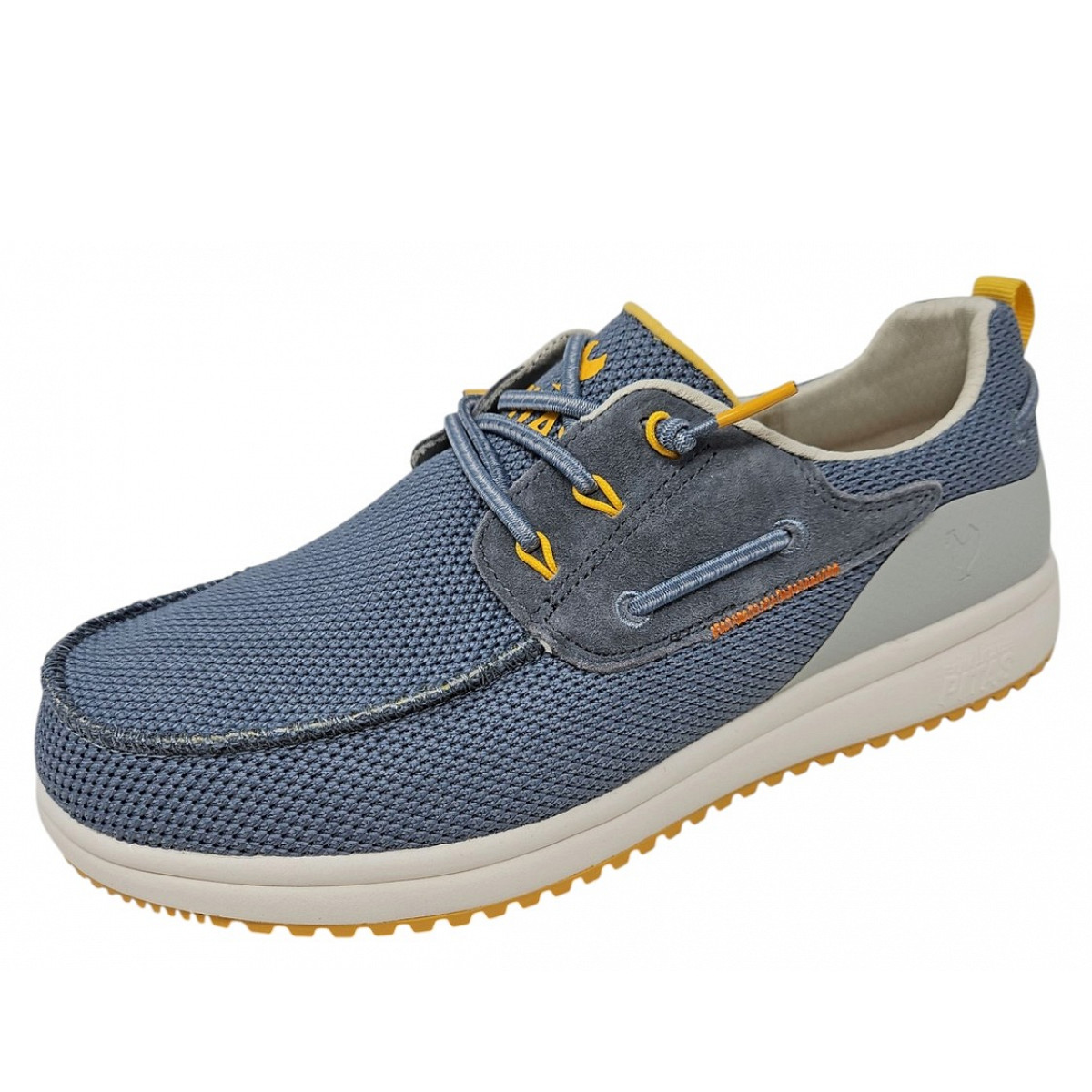 Pitas Leinenschuh Blau
