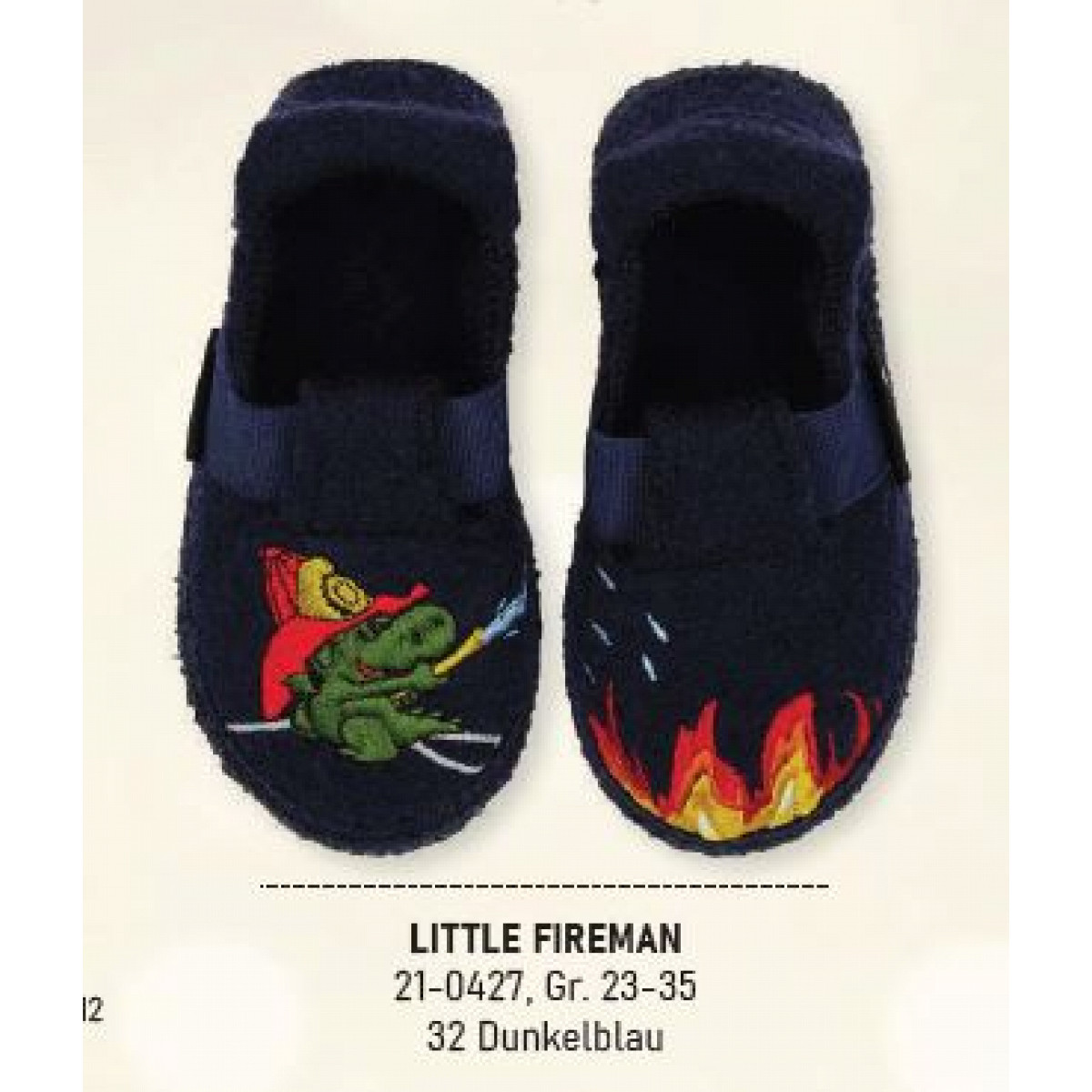 Nanga Little Fireman Hausschuh Blau