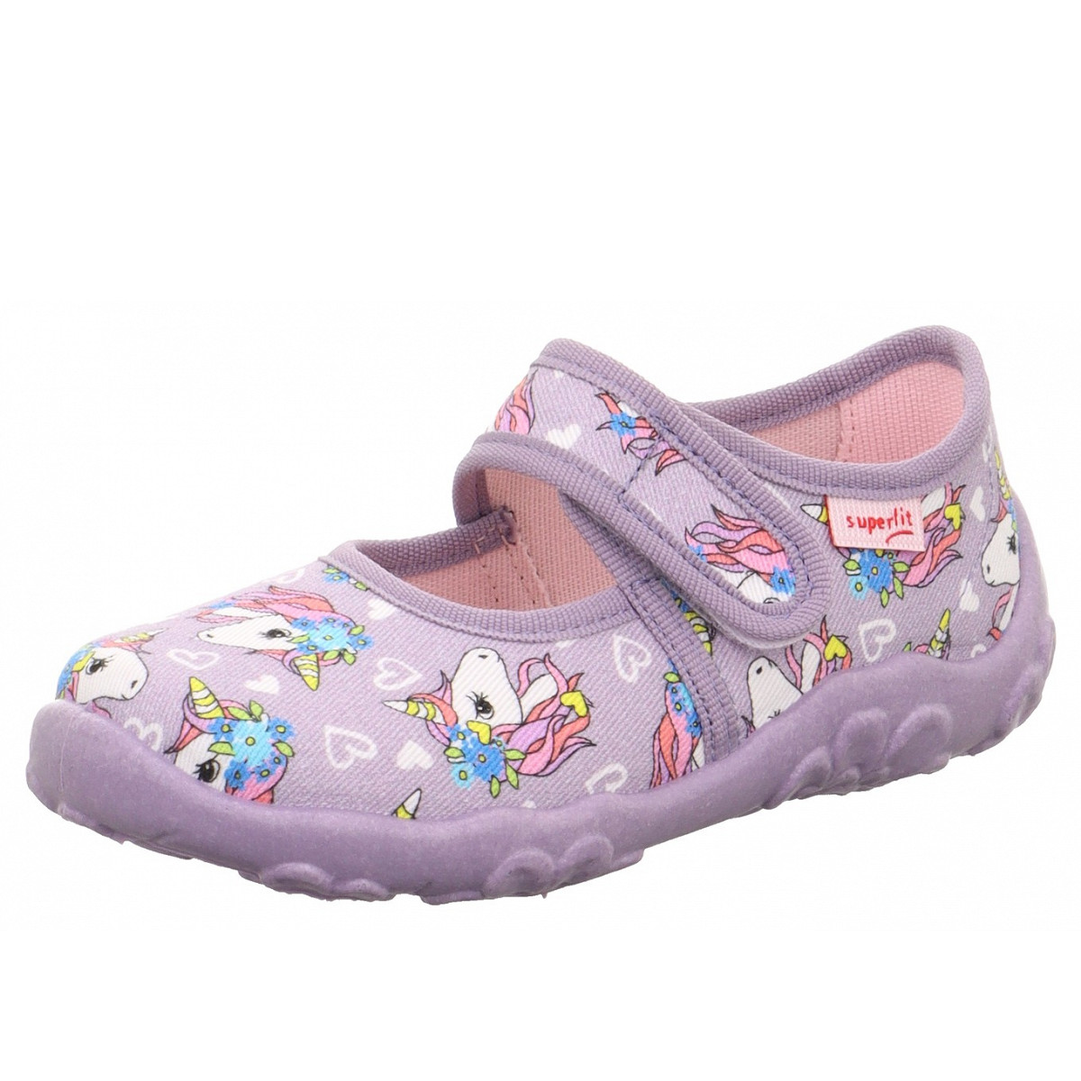 Superfit Bouny Hausschuh Lila