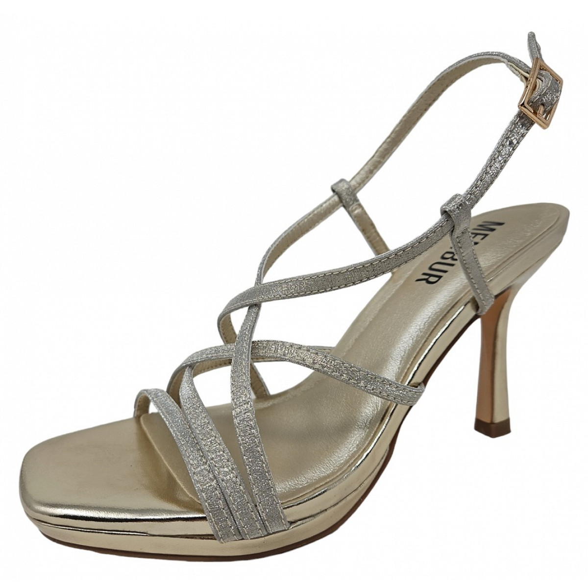 Menbur Sandalette Gold