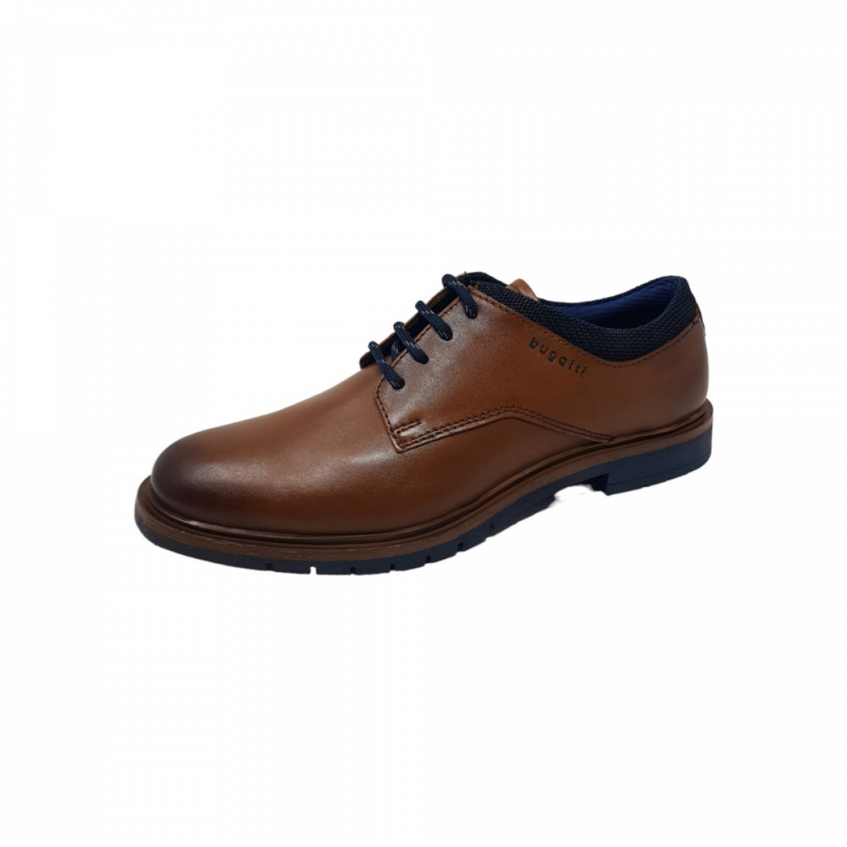 Bugatti Ciriaco eleganter Schnürer Braun