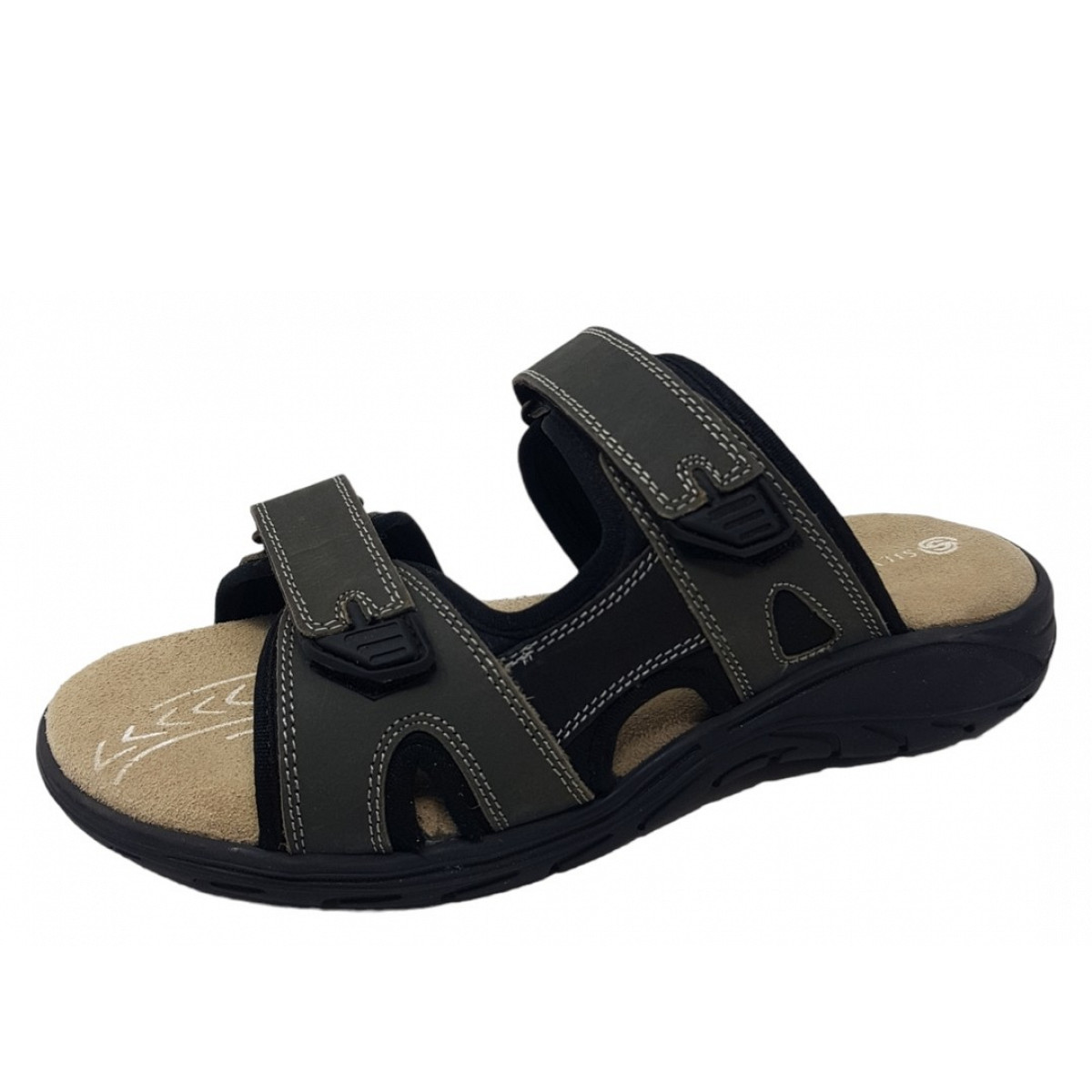 Stabilus Pantolette Grau