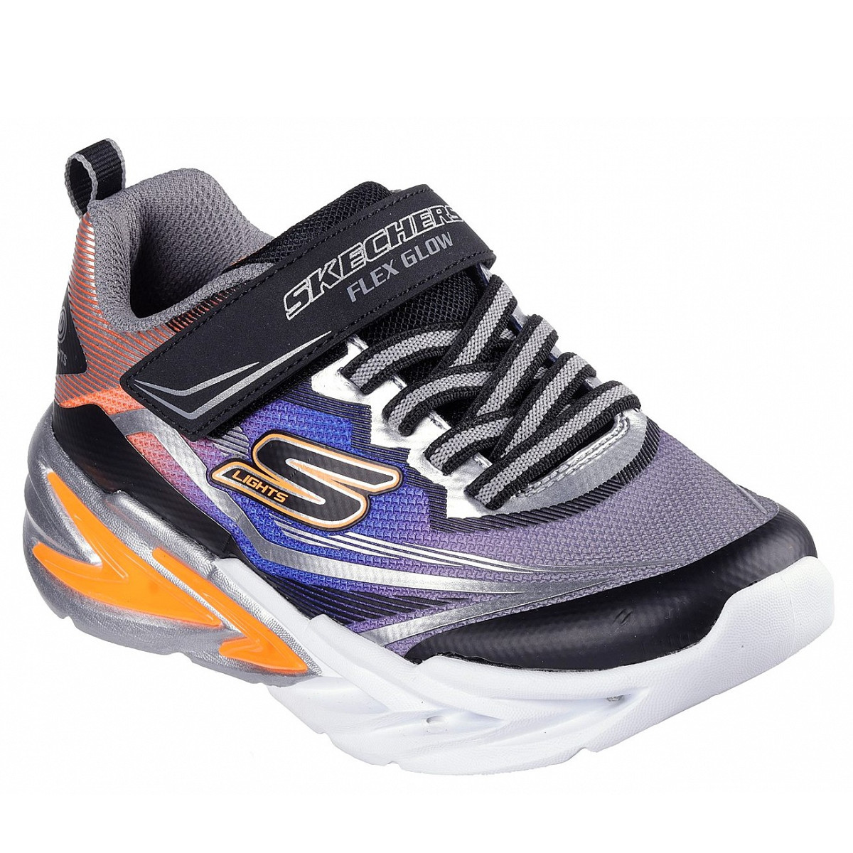 Skechers Flex Glow Ultra Sneaker Schwarz