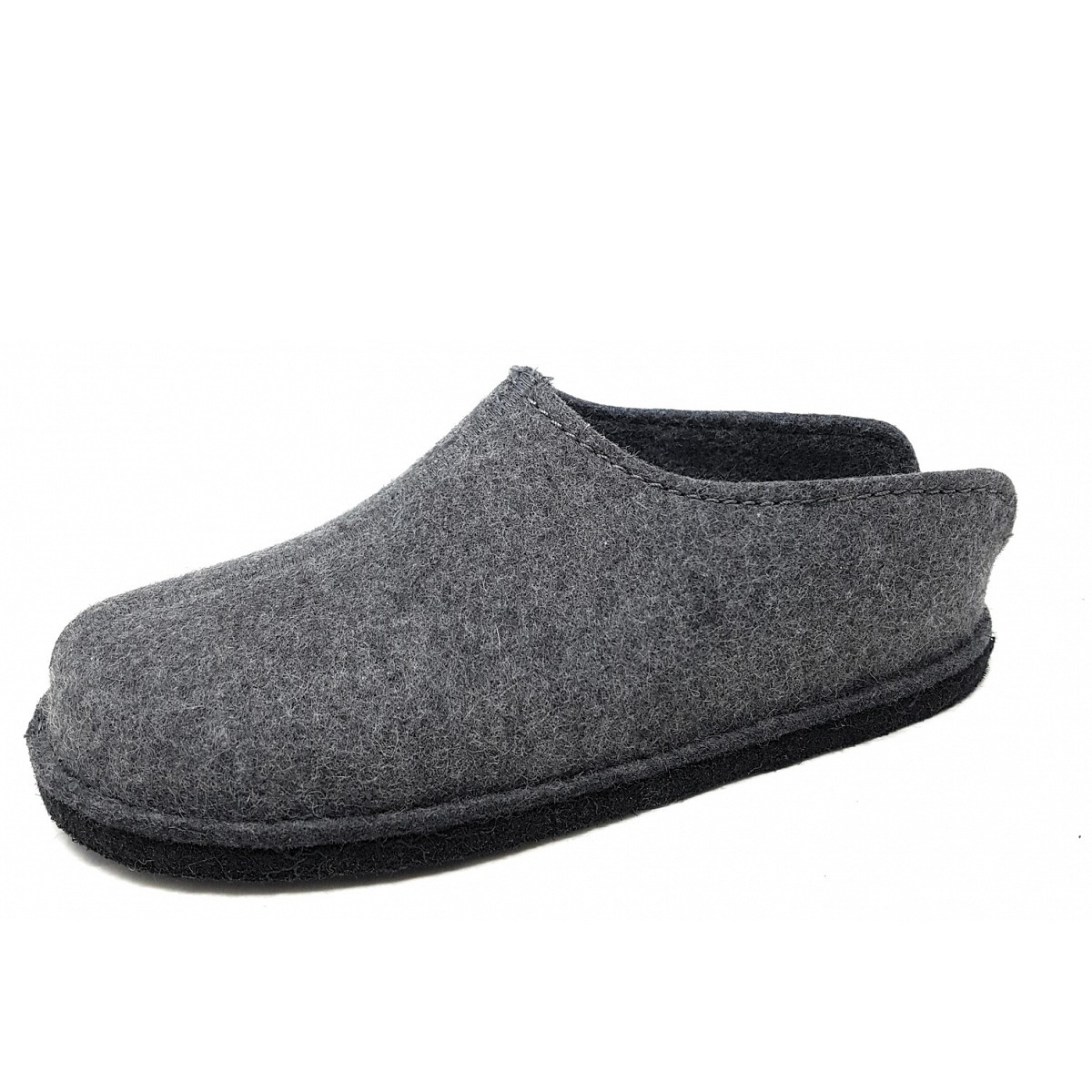 Haflinger Flair Smily  Hausschuh Grau