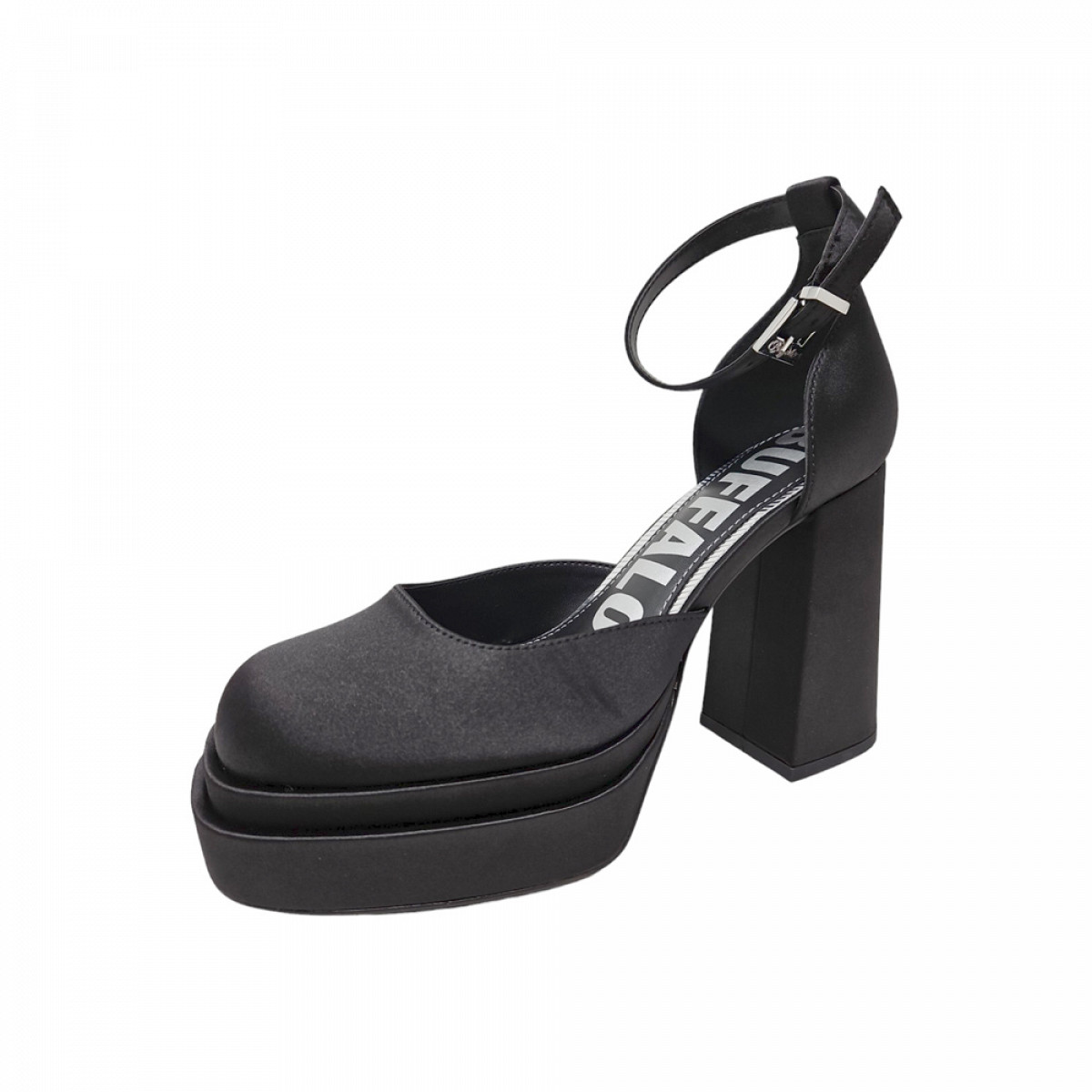 Buffalo May Dorsay  Slingpumps Schwarz