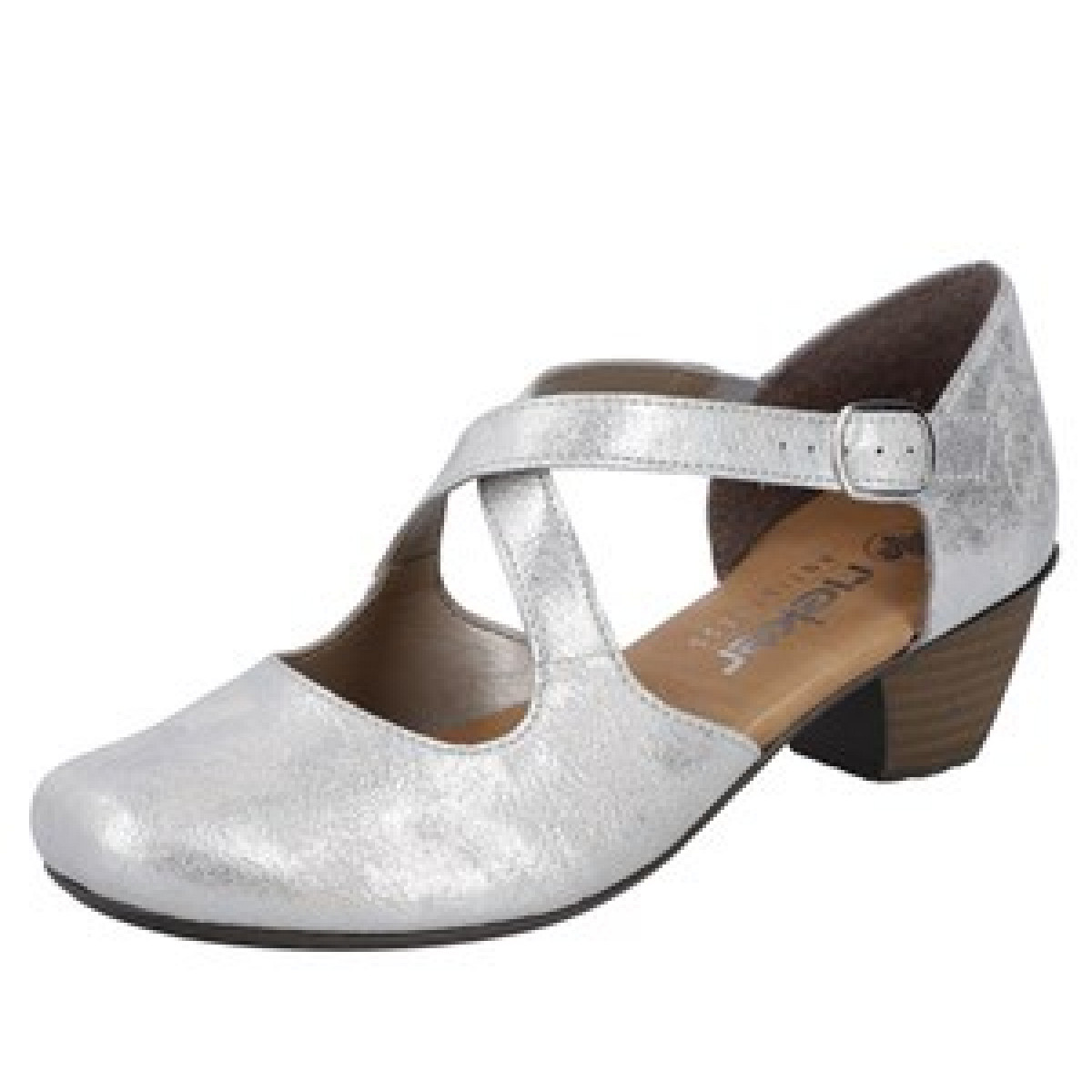 Rieker Pumps Grau