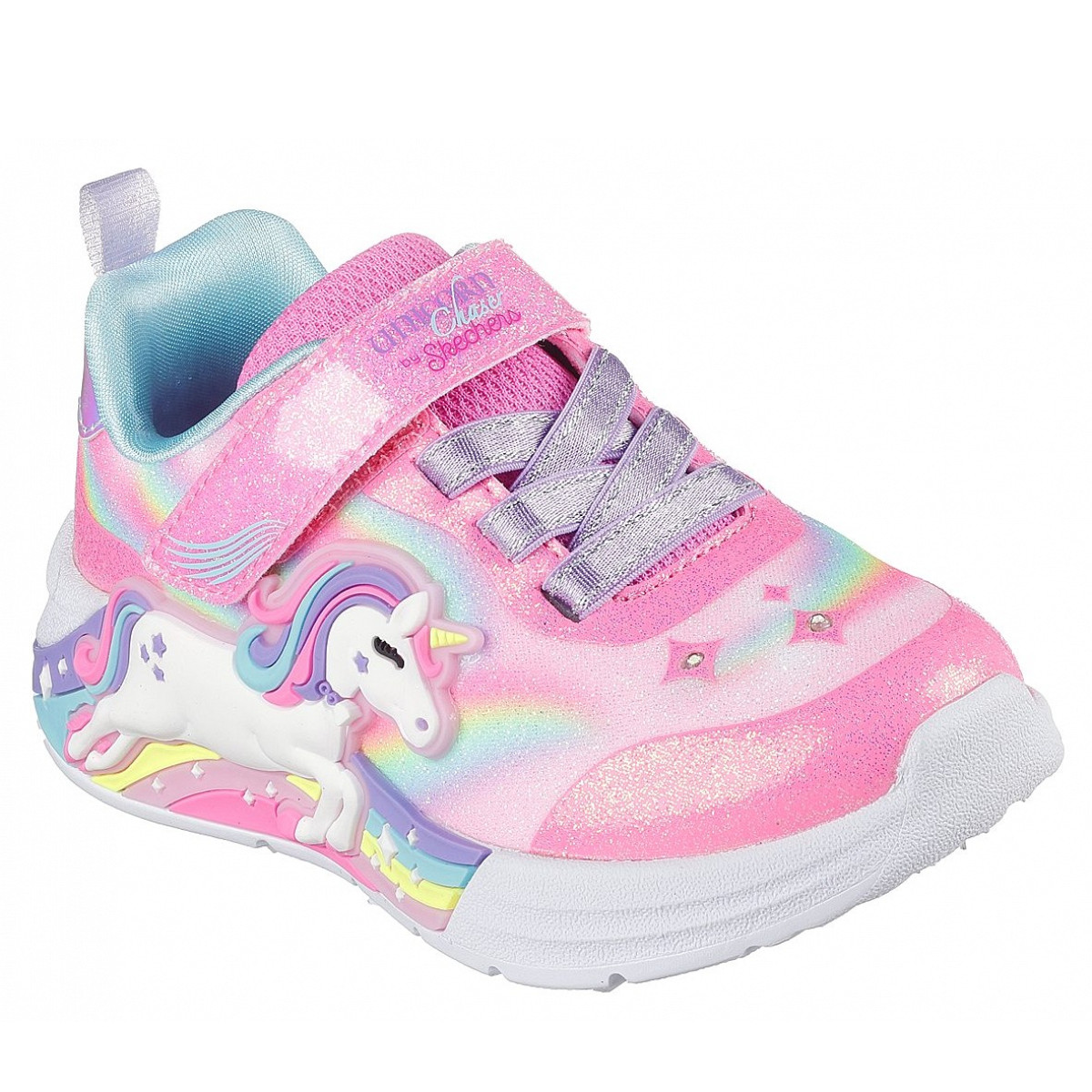 Skechers S Lights Inicorn Chaser Sneaker Pink