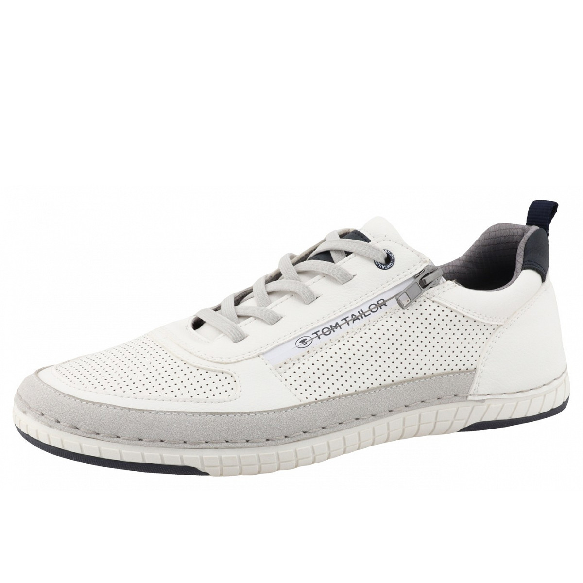 Tom Tailor sportlicher Schnürer Weiß