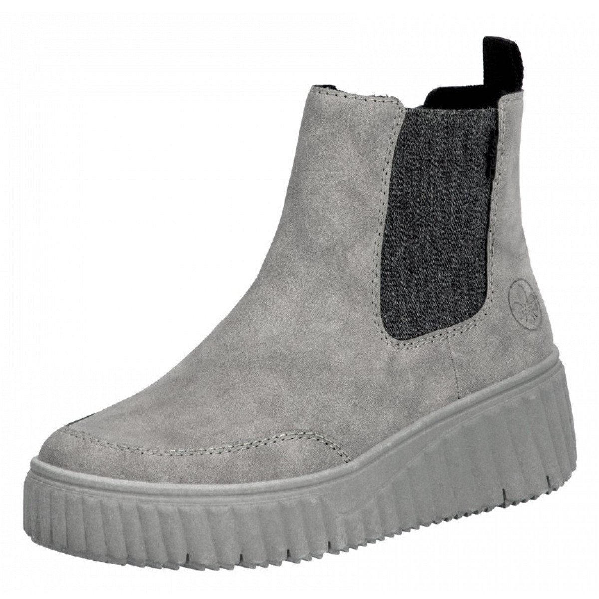 Rieker Kurzstiefel Grau