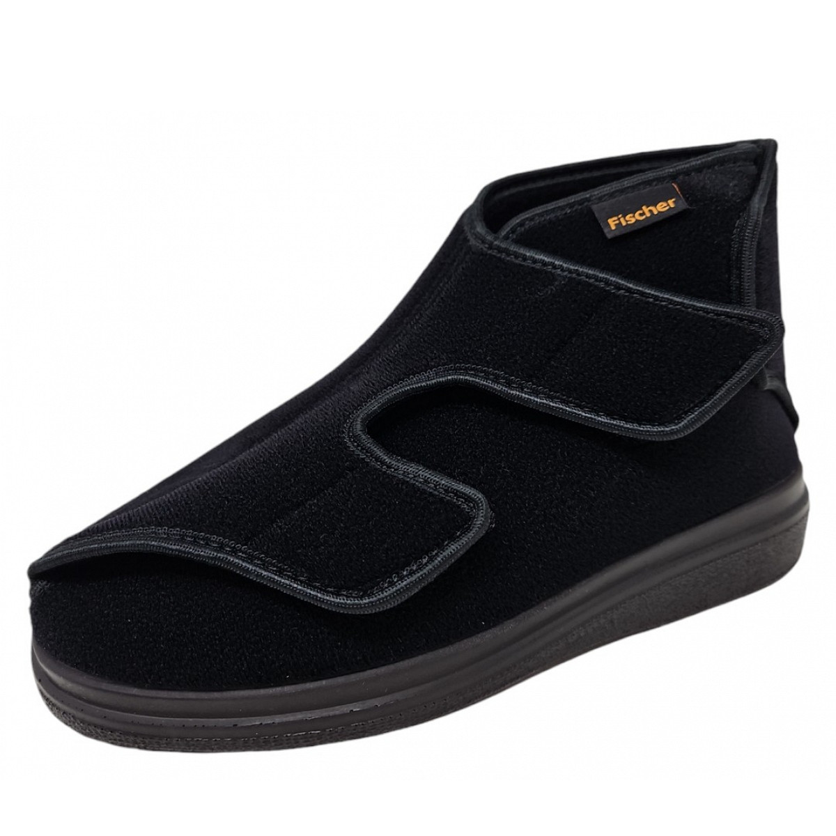 Fischer Markenschuhe Hausschuh Schwarz