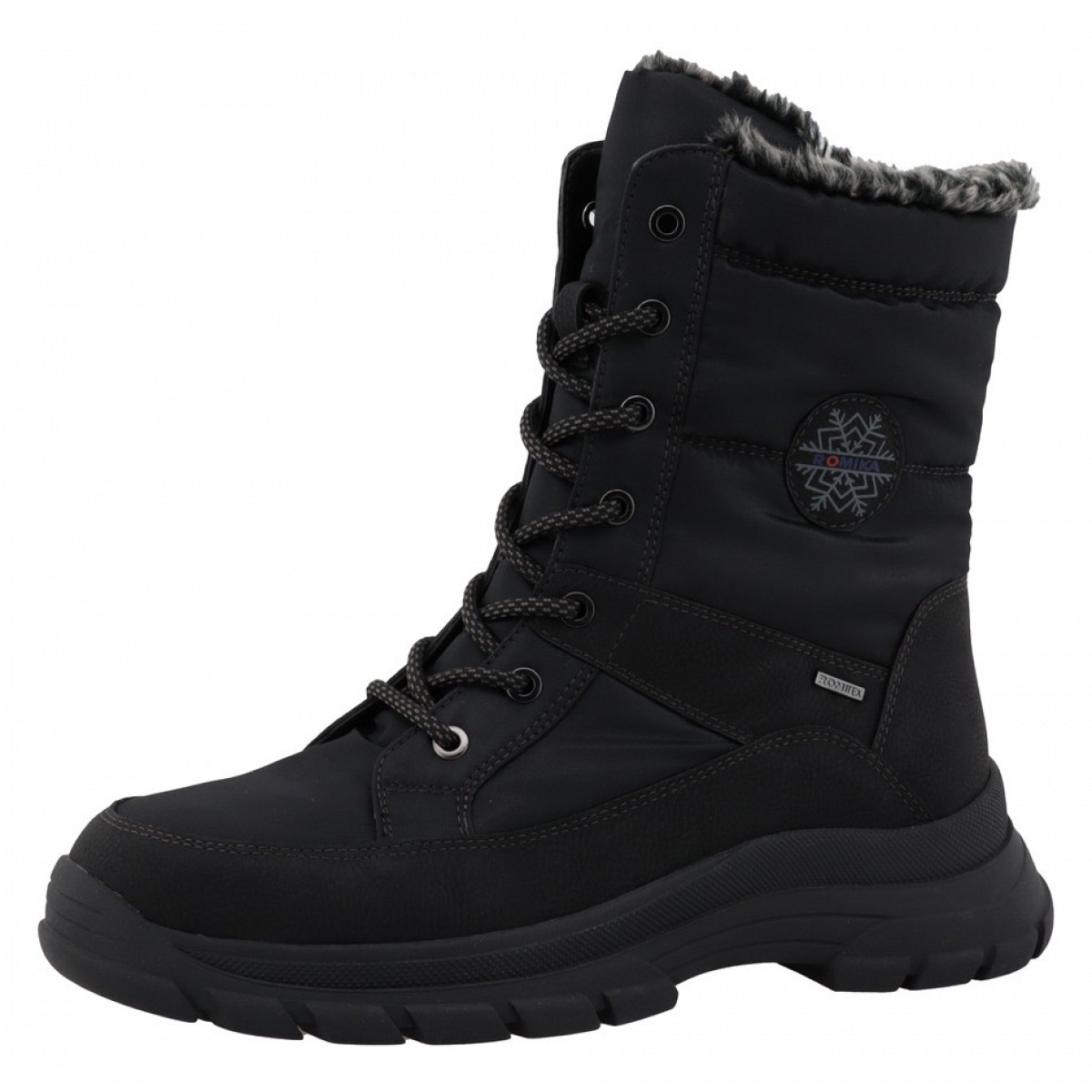 Romika Schnürstiefel Schwarz