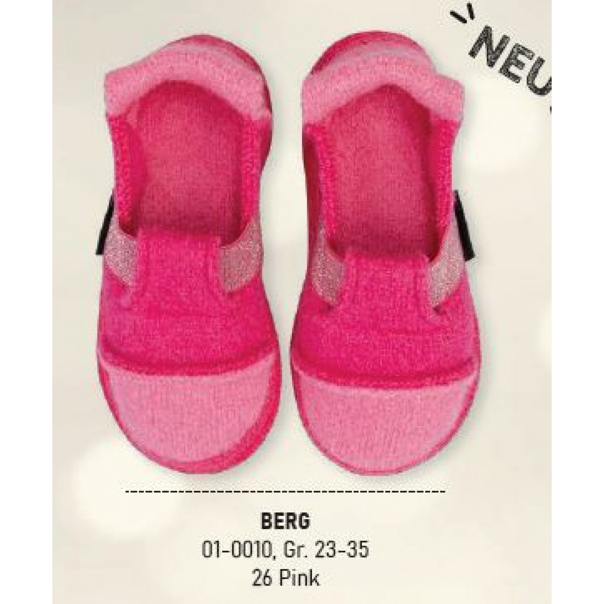 Nanga Berg Hausschuh Pink