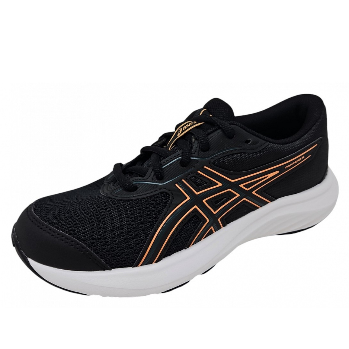 Asics Contend 9 GS Sportschuh Schwarz