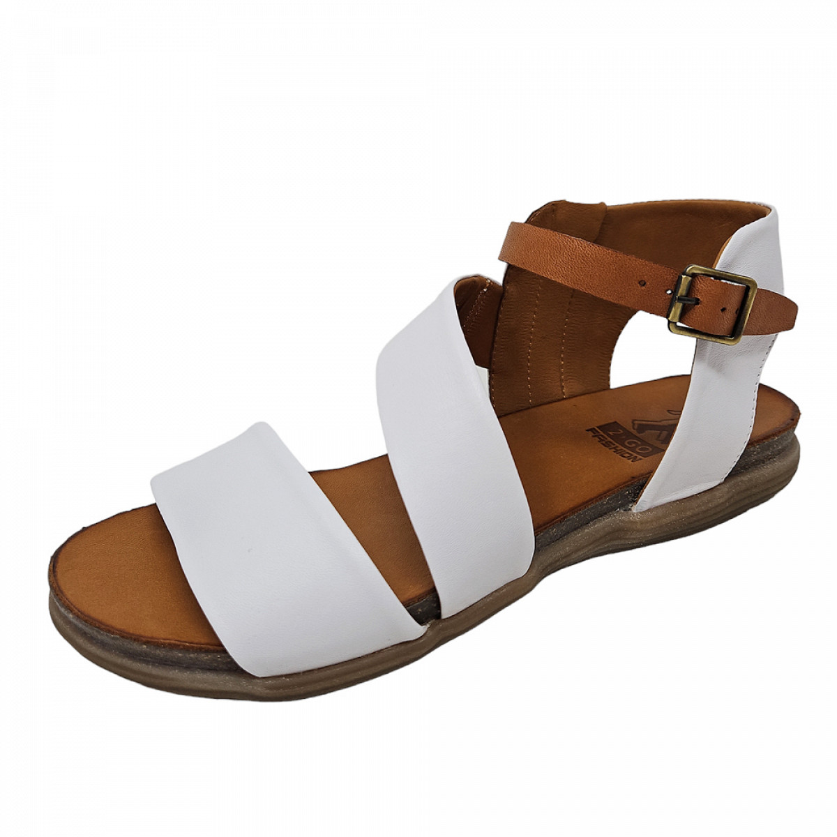 2 Go Fashion Sandale Weiß