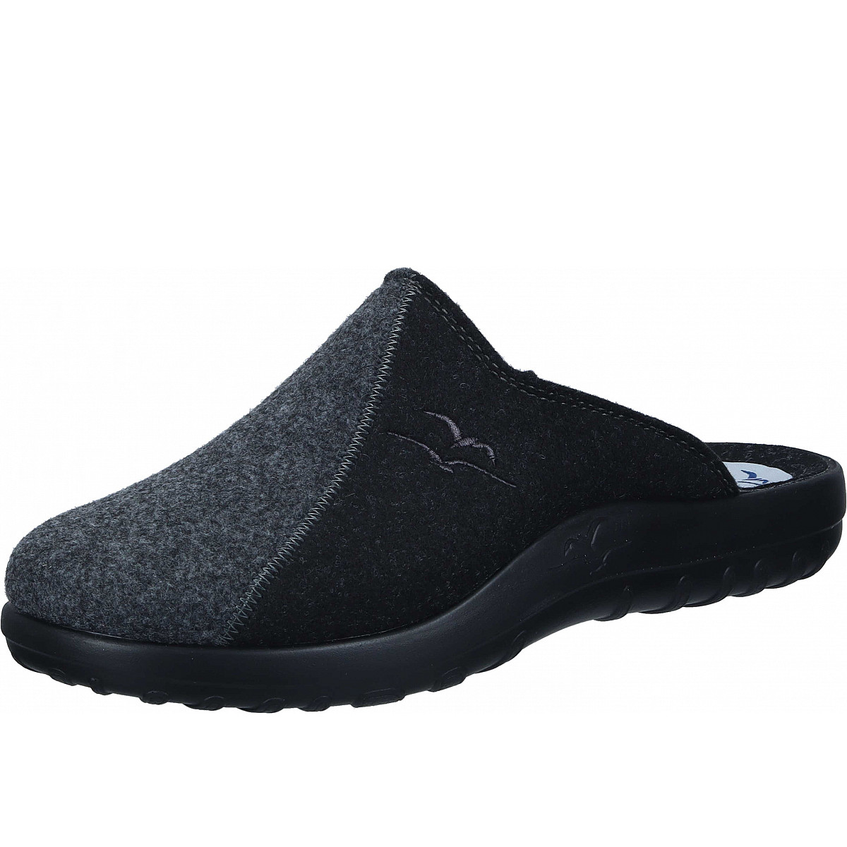 FLY FLOT Hausschuh Schwarz