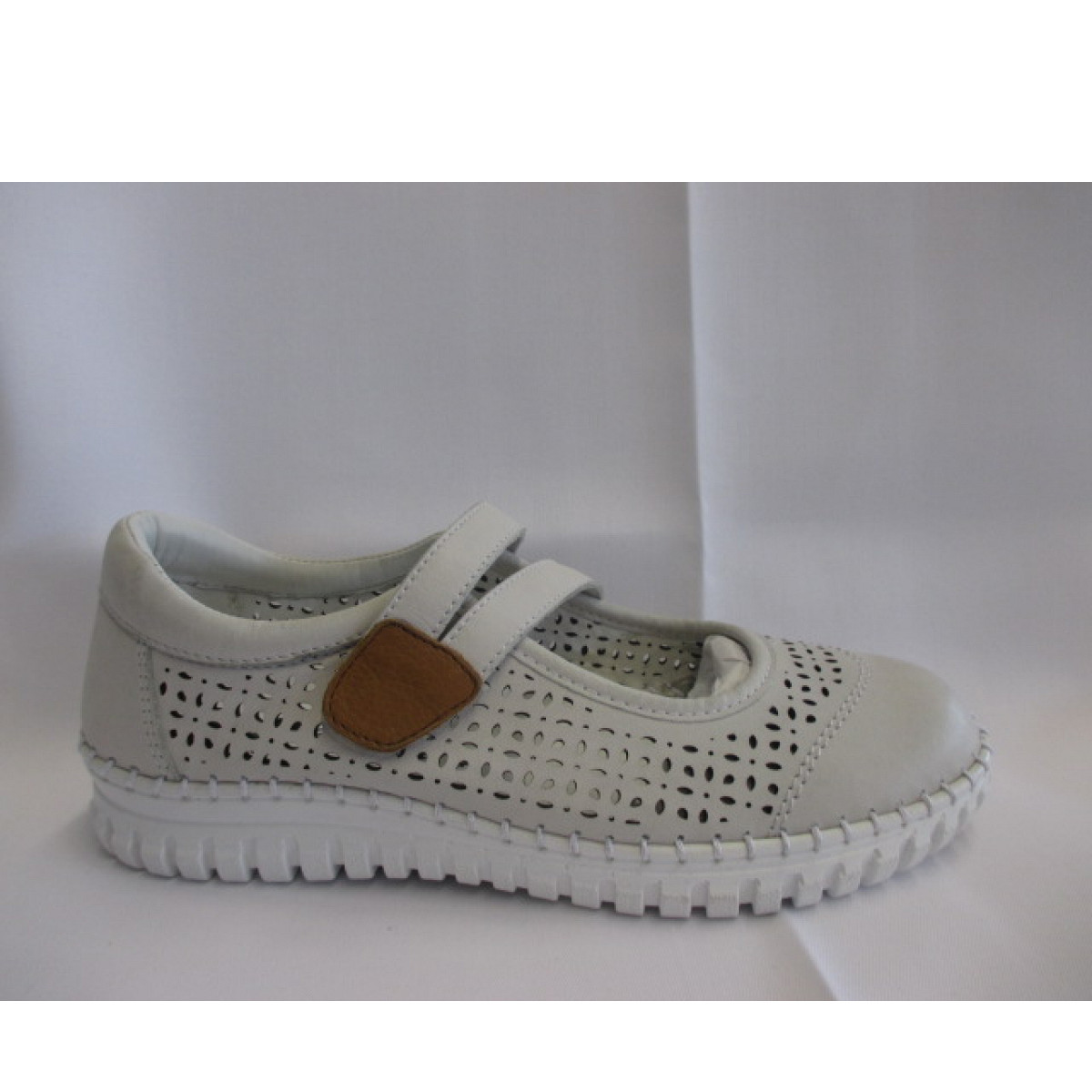 Reflexan Gritt Spangenballerina Weiß