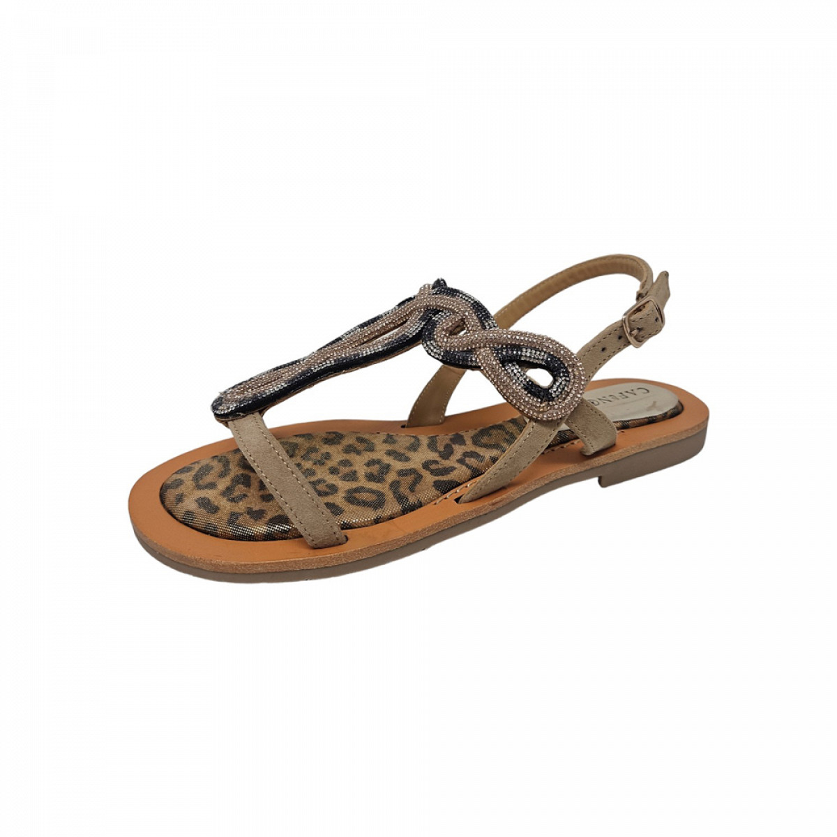 CAFeNOIR Sandalette Metallic