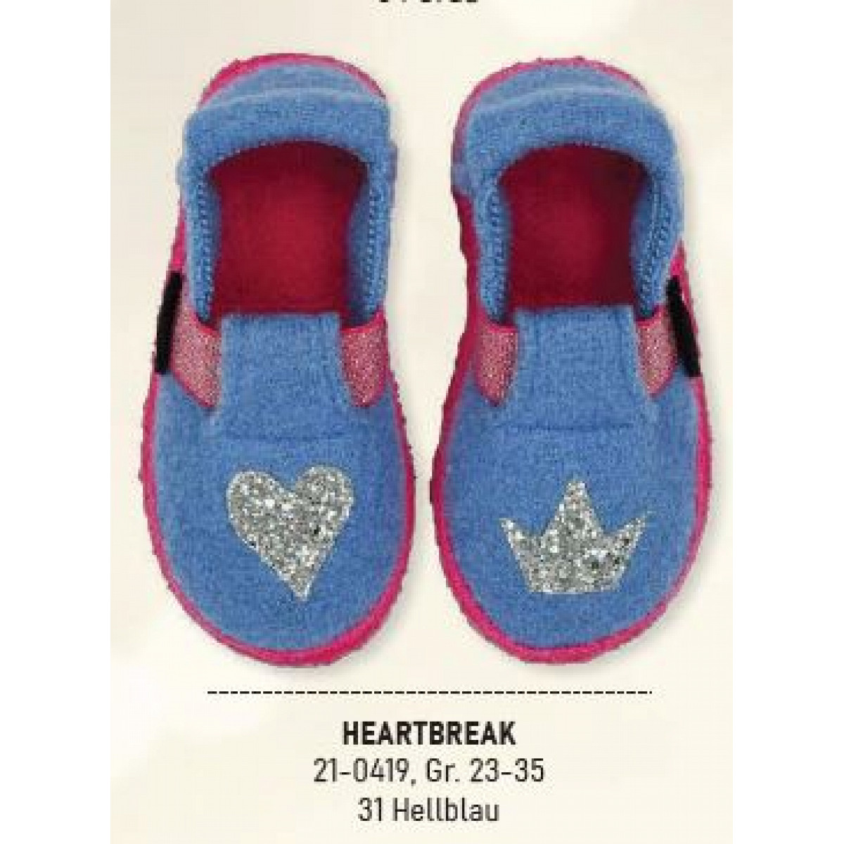 Nanga Heartbreak Hausschuh Blau