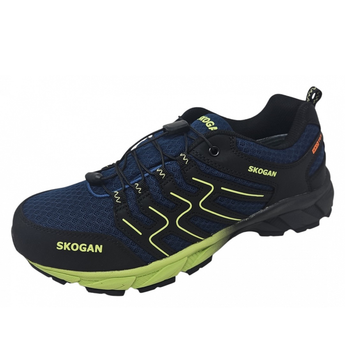Skogan SKO Runner Wanderschuh Blau