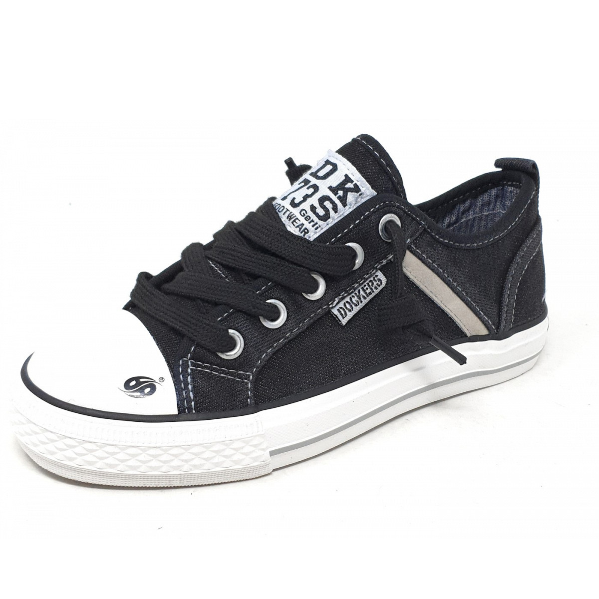 Dockers by Gerli Leinenschuh Schwarz