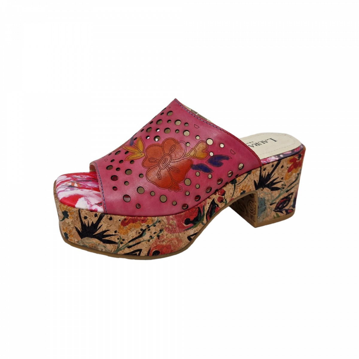 Laura Vita Laura Vita Pantolette Pink