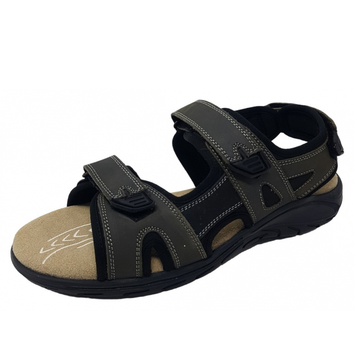 Stabilus Sandale Grau