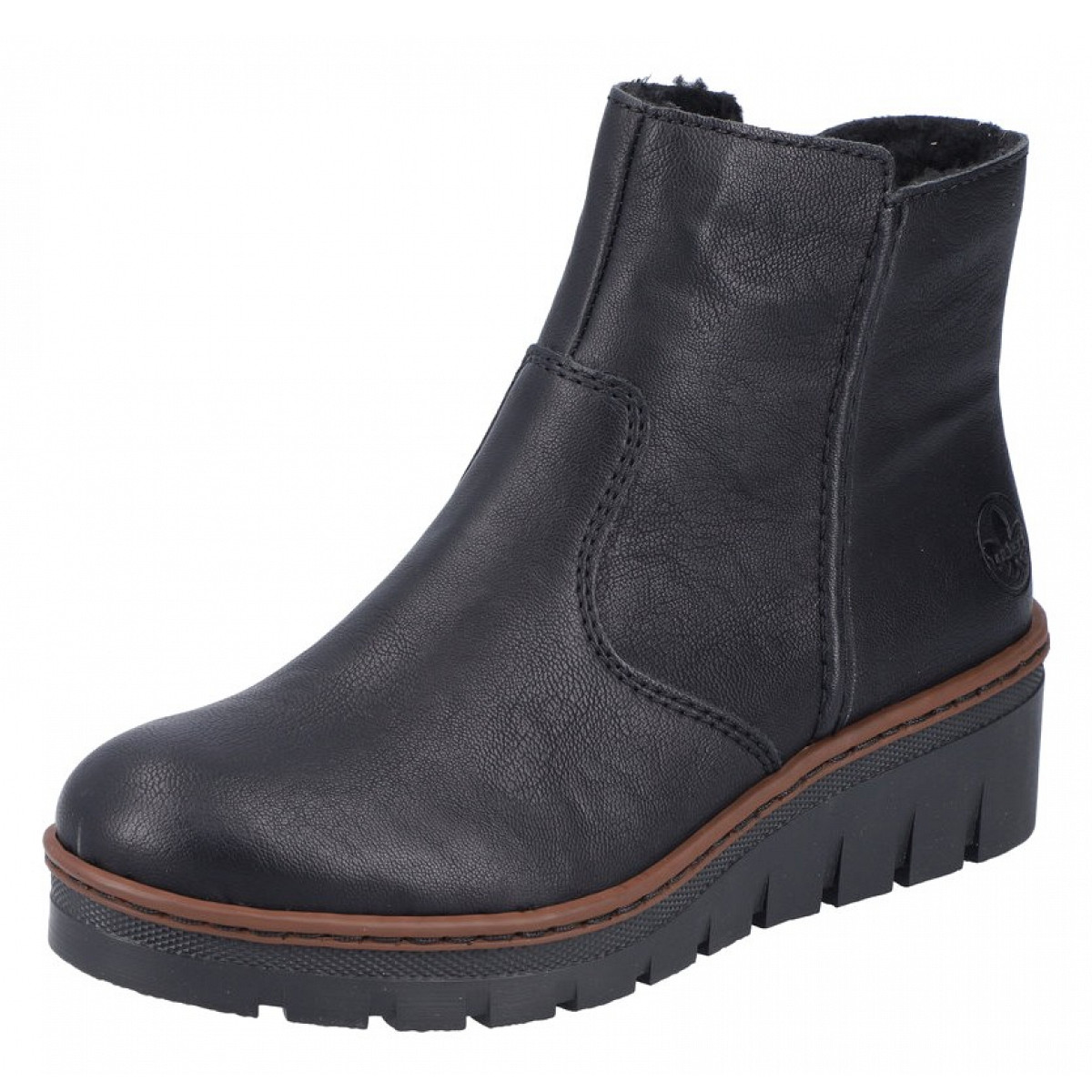 Rieker Kurzstiefel Schwarz