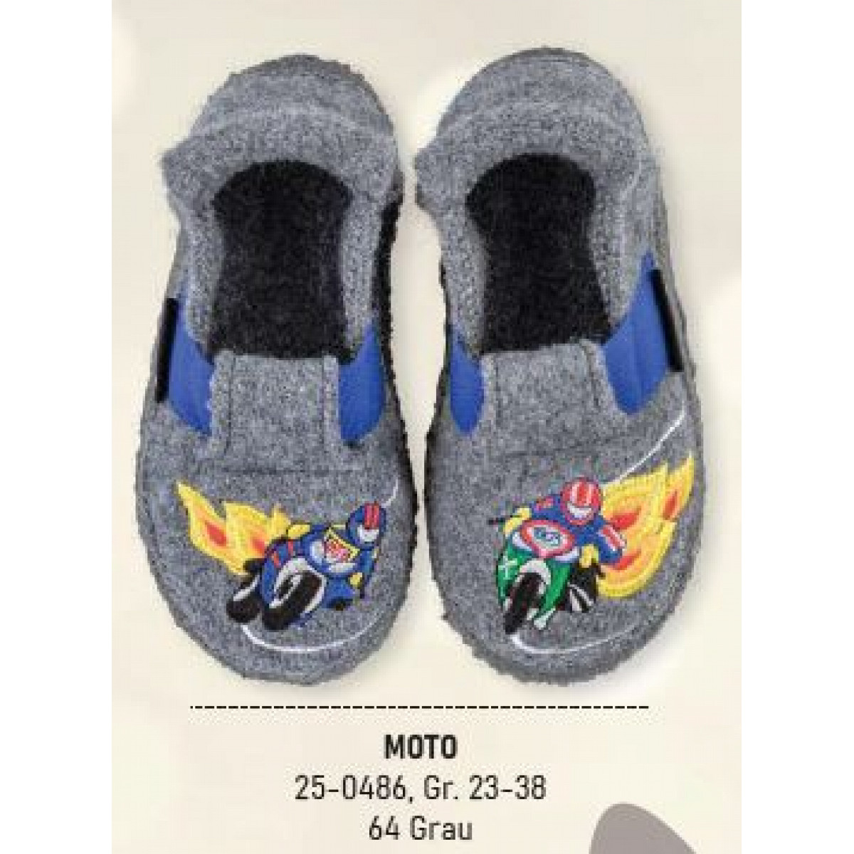 Nanga Moto Hausschuh Grau