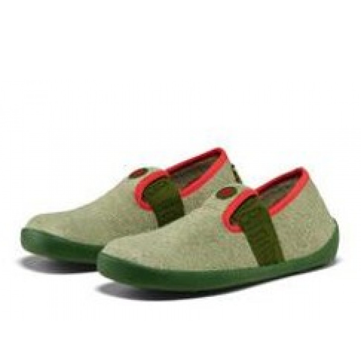 Affenzahn Vegan Framy Drache Hausschuh Grün