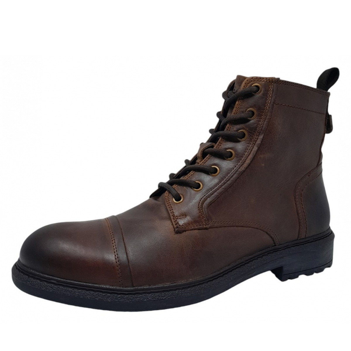 Jeep Woodland Boot Schnürstiefel Braun