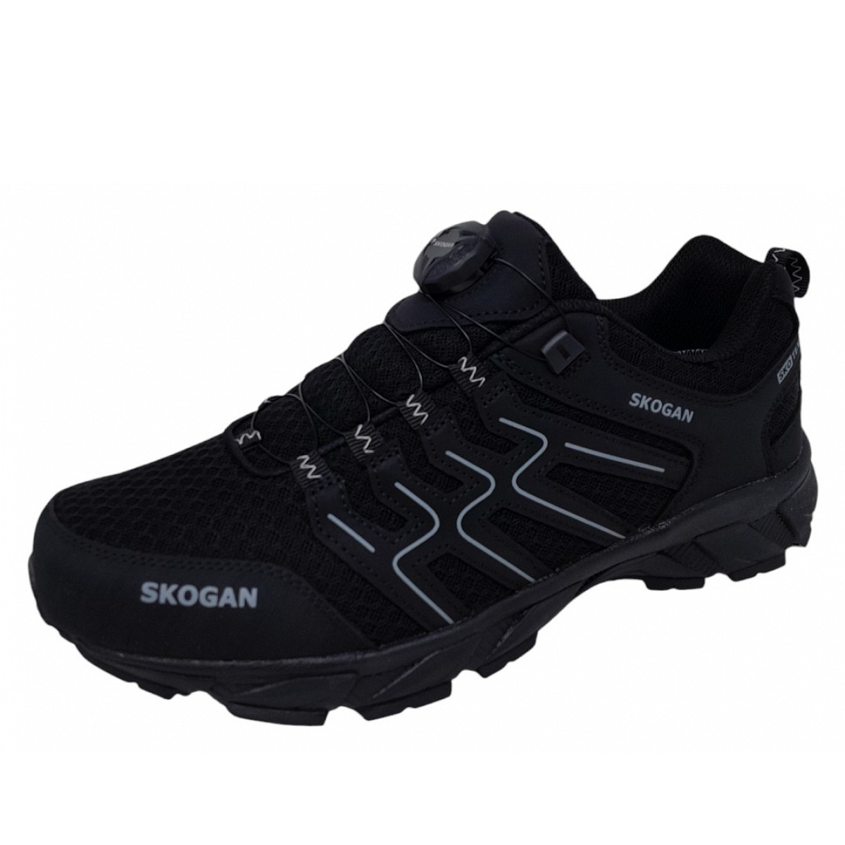 Skogan Skallas Wanderschuh Schwarz